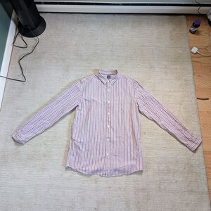 Saks Fifth Avenue Multicolor Striped Button Down Shirt